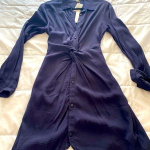 Navy blue dress